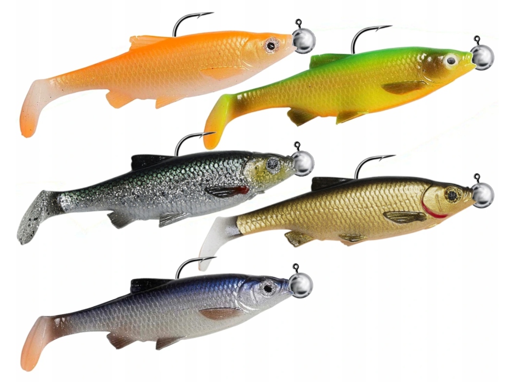 

zestaw Savage Gear 3D Roach Paddle Tail 7,5cm 5+5g