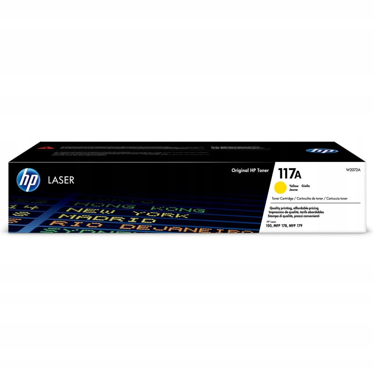 Oryginalny HP Toner 117A Yellow W2072A