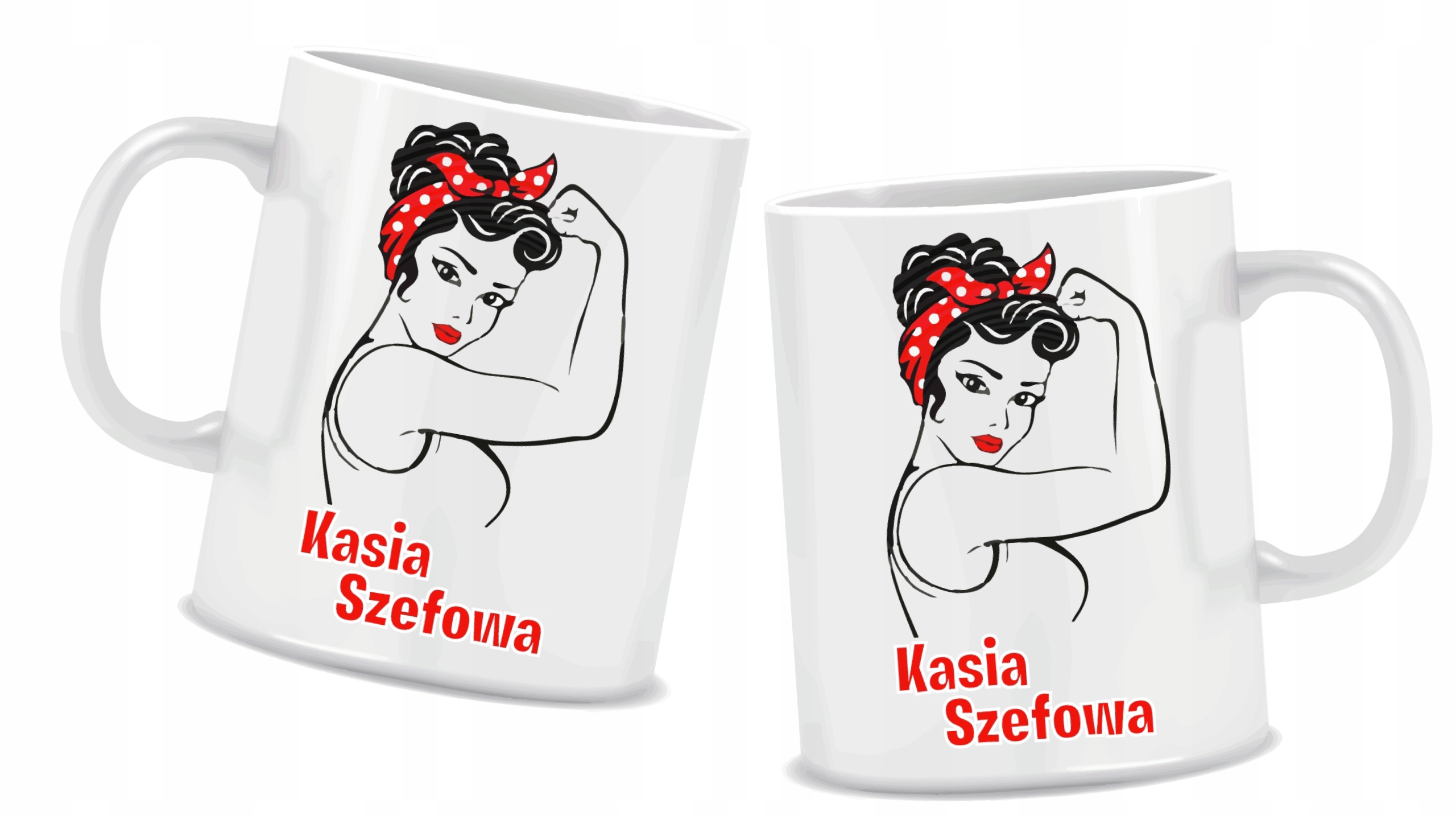 

Kubek Szefowej Kierowniczki Kobiety + Imię 330ml