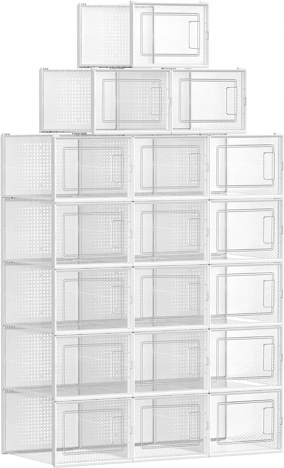 Botník z 18 boxov Songmics LSP18MWT