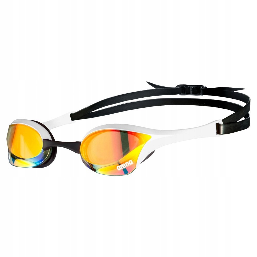 Startovací brýle Arena Cobra Ultra Swipe Mirror One Size Yellow Copper-whit