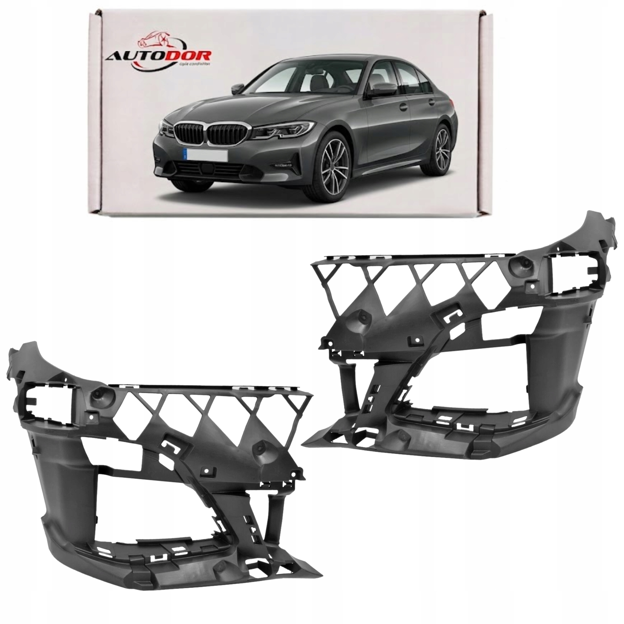 Bmw 3 G20 G21 2019-DRŽÁKY Pro Upevnění Předního Nárazníku Pravé Levá Sada