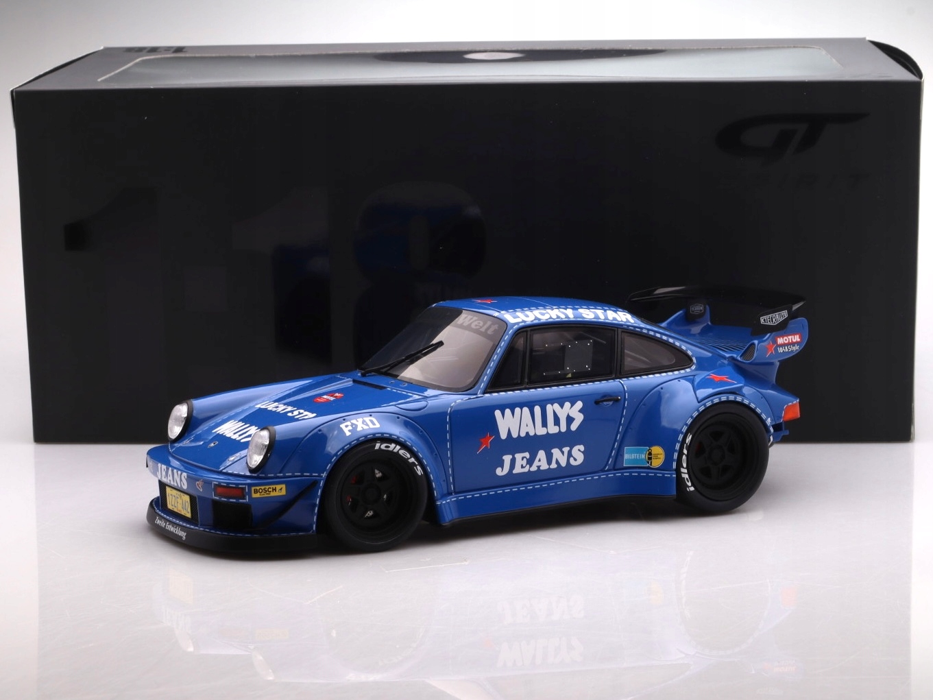 Porsche 911 (964) Rwb Osho 1993, arrow blue Gt Spirit 1:18