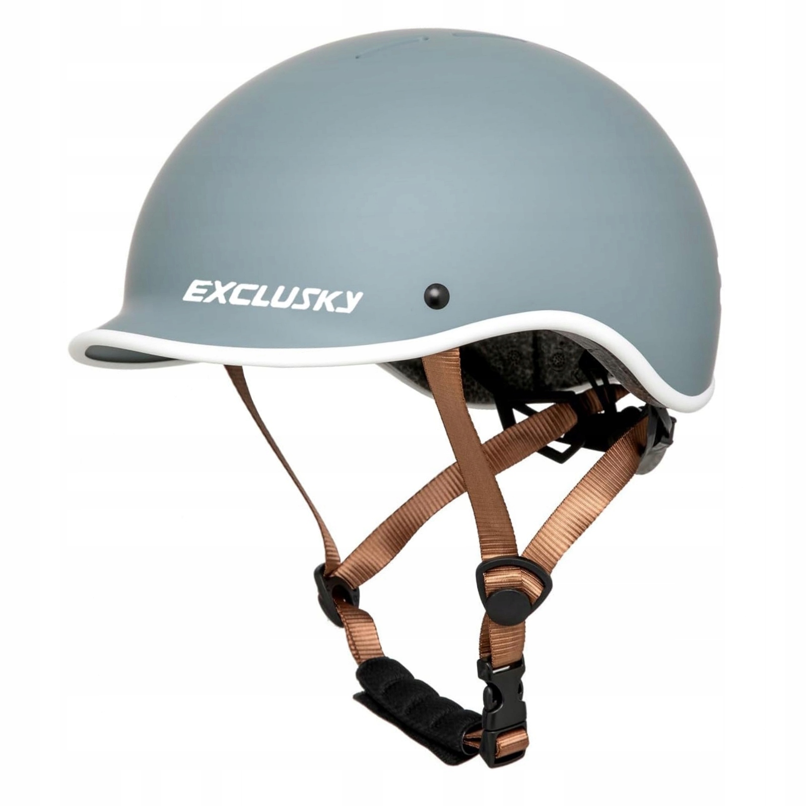 Kask rowerowy Exclusky EX-707 Szary 56–61 cm