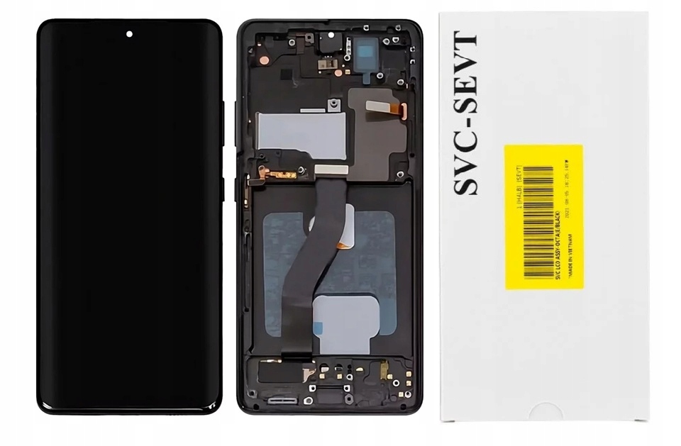Nowy Ekran LCD Samsung Galaxy S21 Ultra G998, SM-G998B Z Ramką
