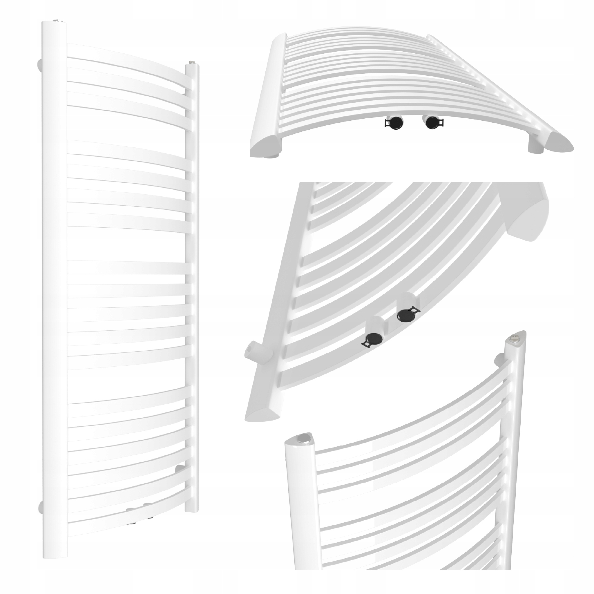 Koupelnový Radiátor Classic-mid 750x570 Bílý Mat