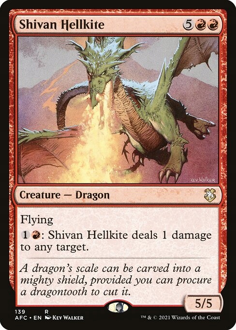 MtG: Shivan Hellkite (AFC)