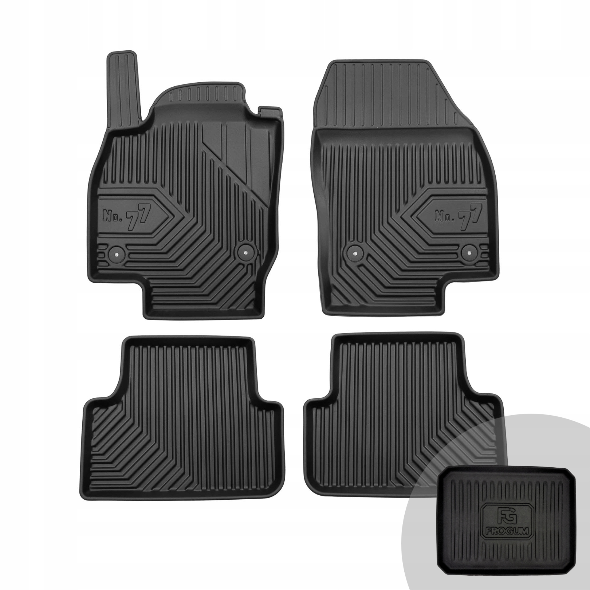 Frogum Koberce do auta pro Volkswagen T-Cross 2018-