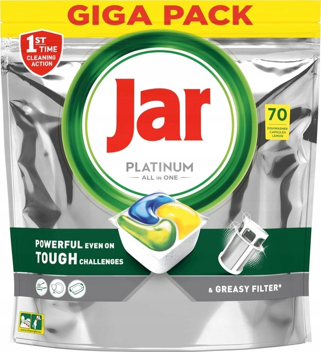

Jar Fairy Dreft Platinum 70 szt do zmywarki