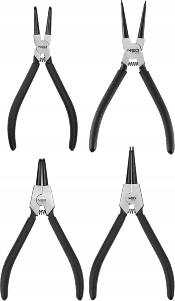 

Neo Szczypce Segera Pierścieni Zestaw 180mm 4 szt