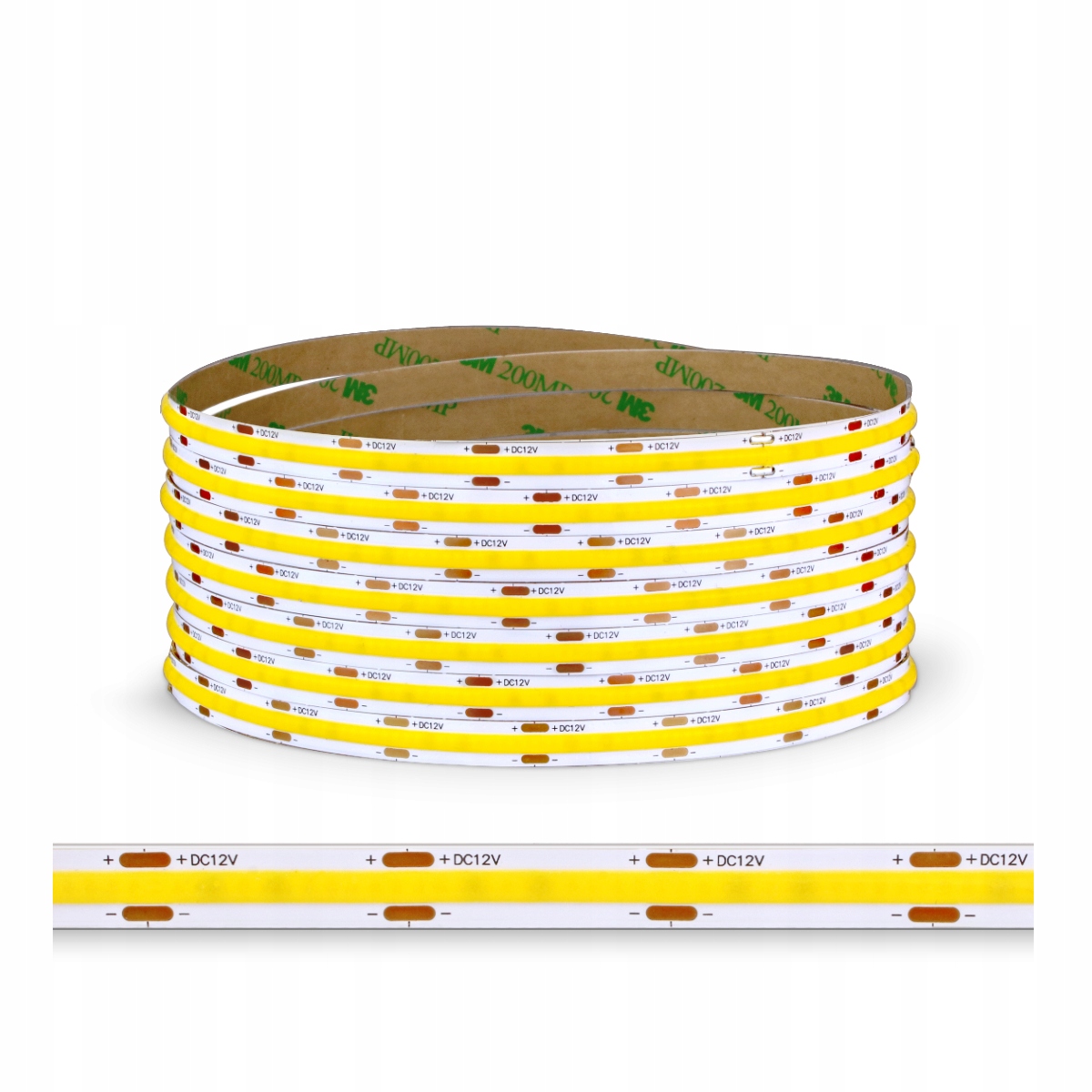 

Taśma Cob 480 LED/m 9W/m 4000K 12V DC 1 Metr