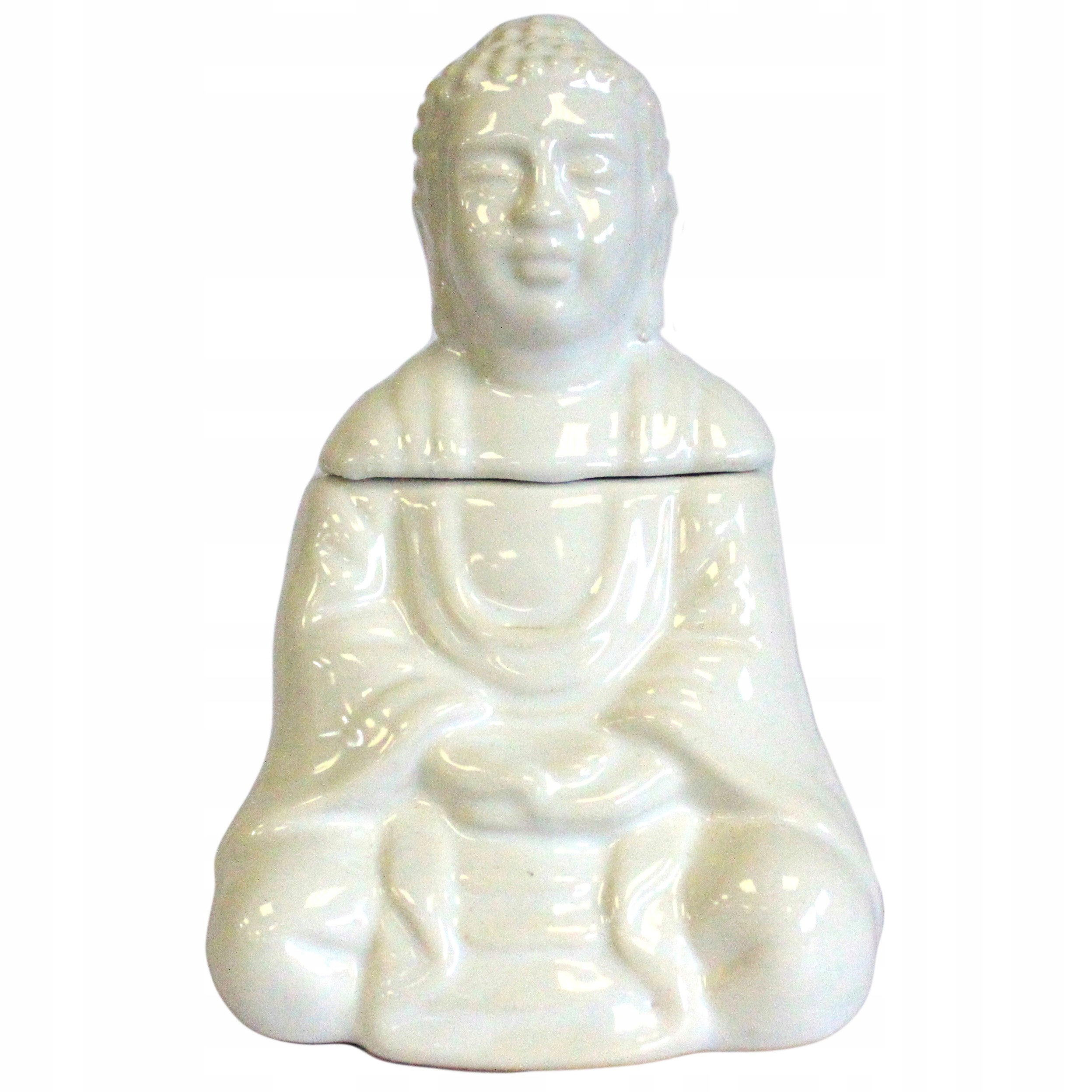 

Kominek Zapachowy Siedzący Budda Biały