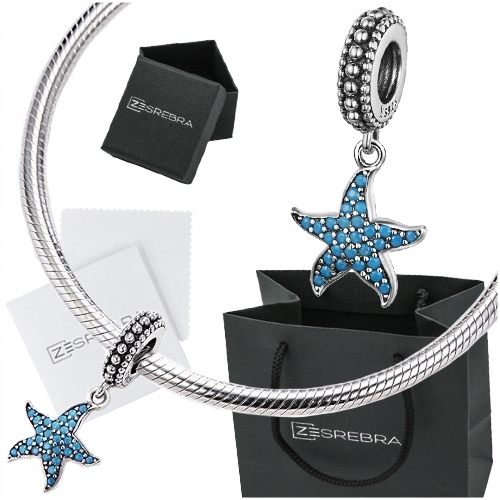 

Charms Rozgwiazda do Pandora srebro 925 koralik