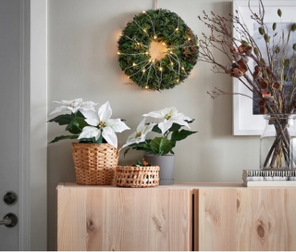 IKEA VINTER Wianek ręcznie wykonany wieniec 23 cm Kod producenta 70511776