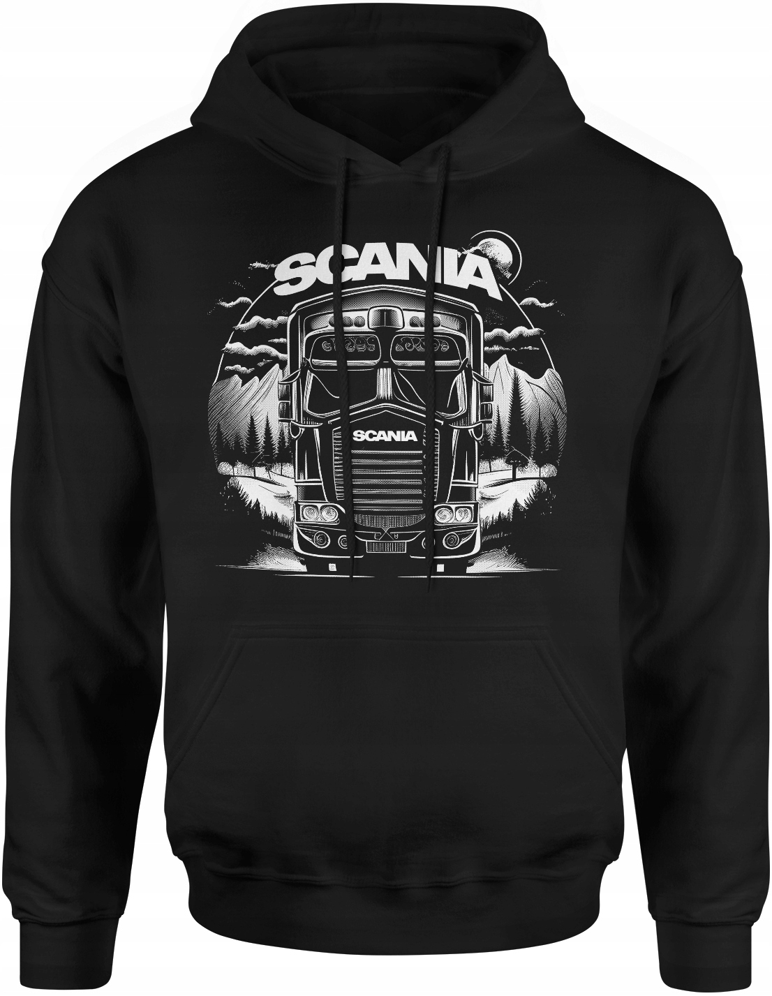 

Tir Scania Bluza Męska Dla Kierowcy Tira Czarna