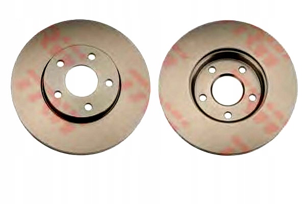 TARCZE HAMULCOWE 2SZT VOLVO PRZÓD S40 V40 TRW