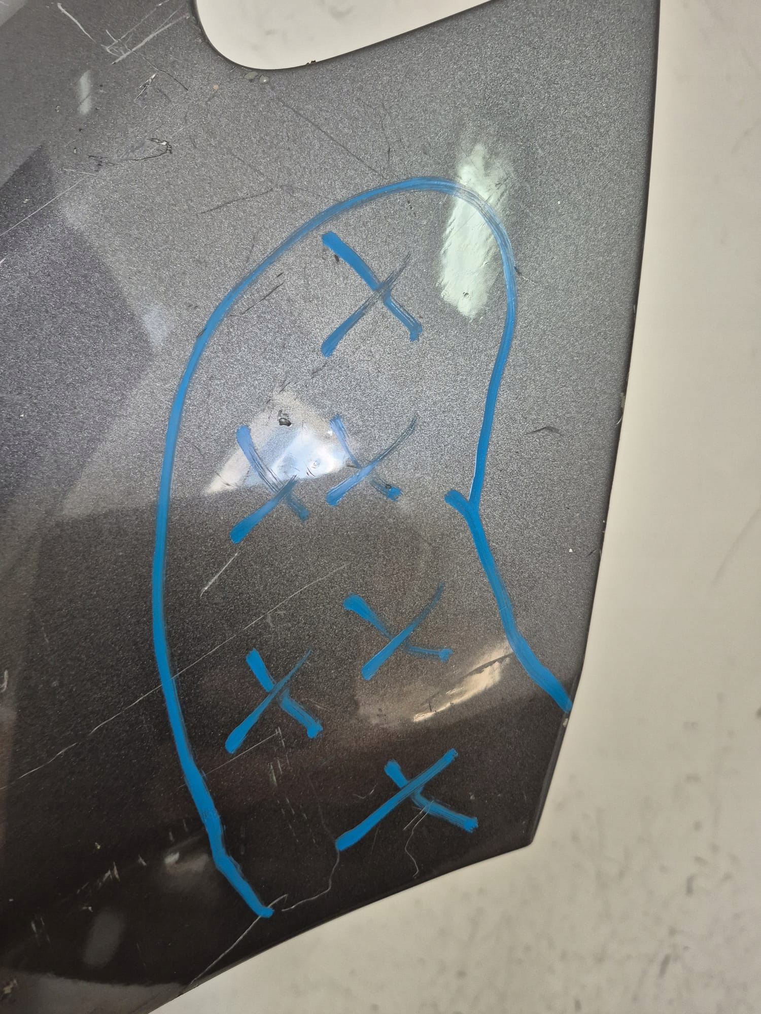 MERCEDES B-class II 2 W246 11-18 fender front front right