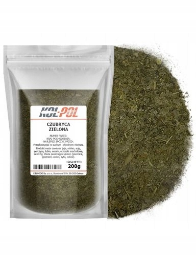 5 x Čubrica Zelená 200 g Koření pro maso a pokrmy Kol-Pol