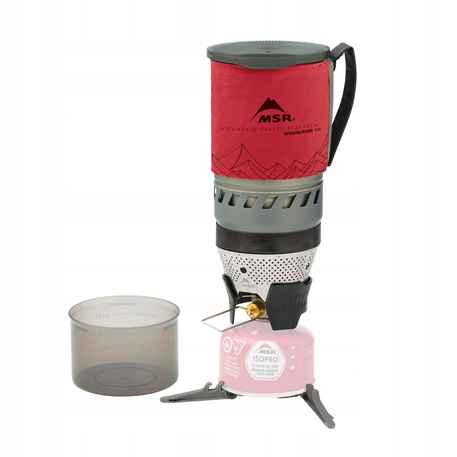 Zestaw do gotowania Msr WindBurner Personal Stove System 1.0 L red