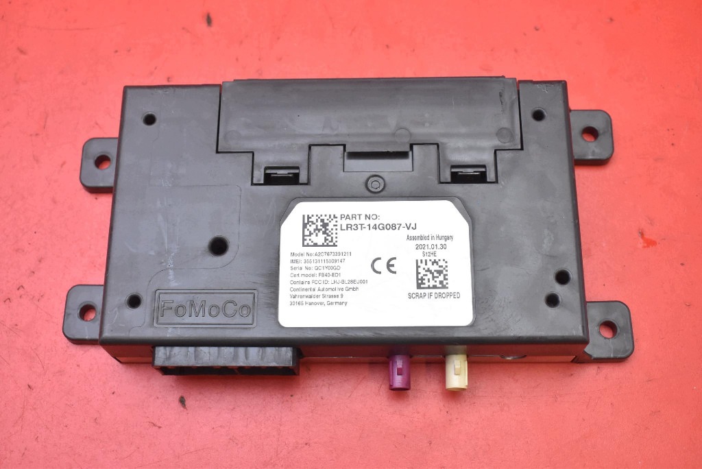 control unit module BLUETOOTH LR3T-14G087-VJ FORD TRANSIT CUSTOM MK1 LIFT 17-21