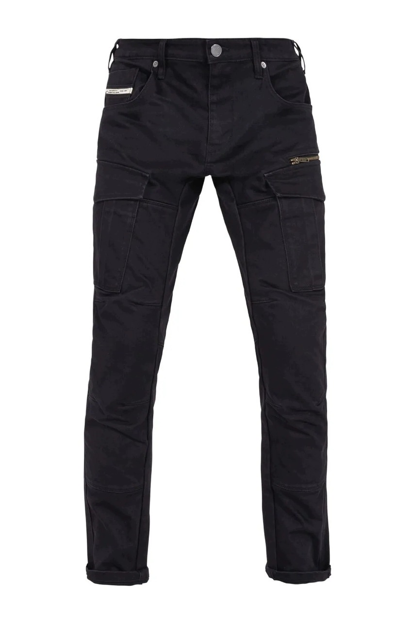 Dámske džínsy John Doe Defender Mono Riding Pants Čierne 40/32