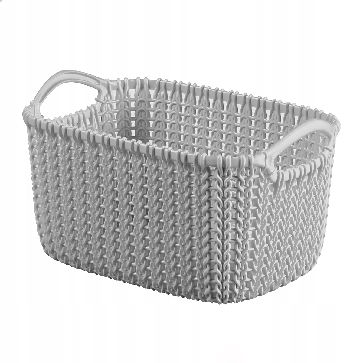 Koszyk KNIT do przechowywania szary 3 l CURVER