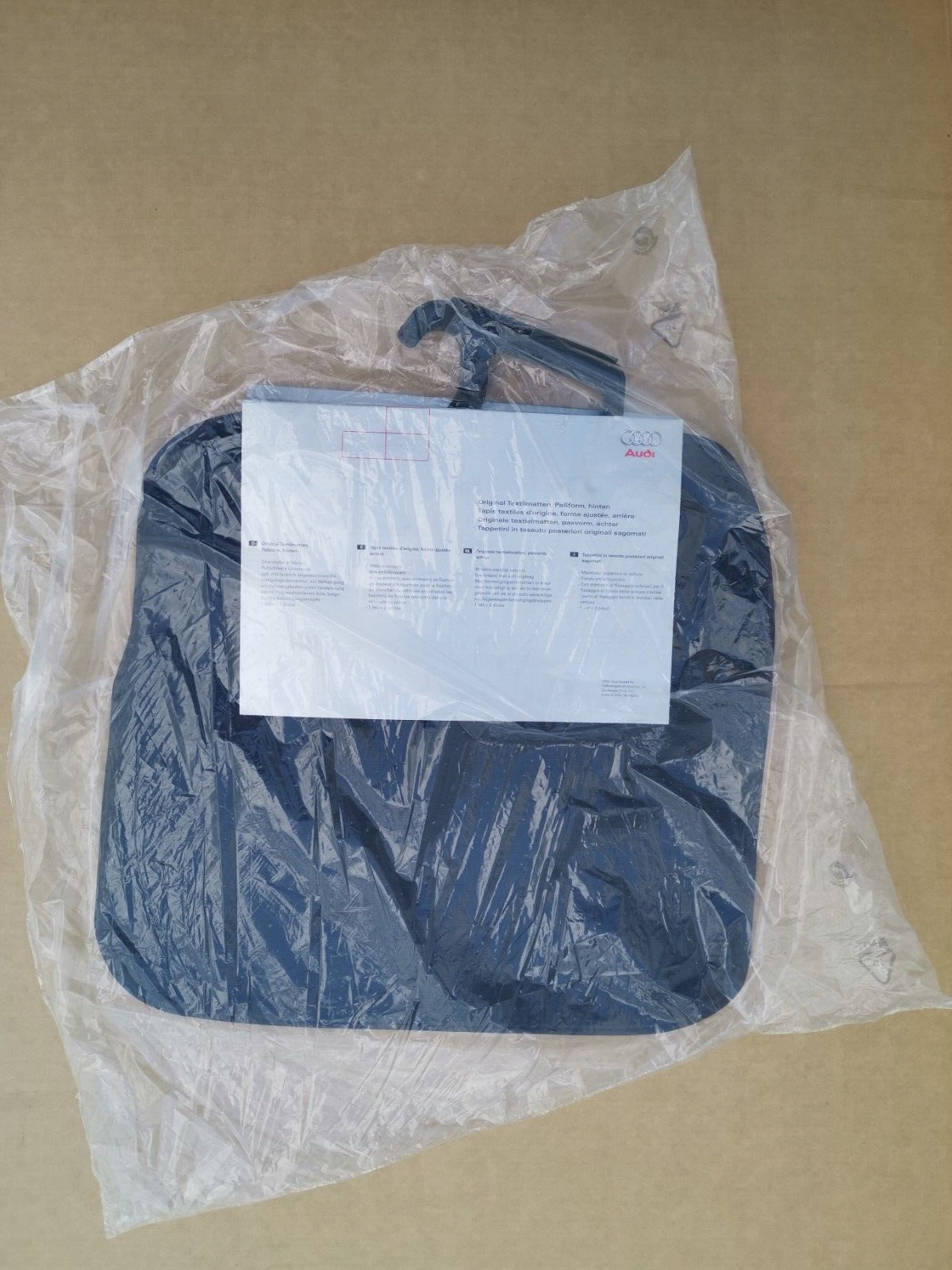 Velurové koberce Audi A3 8L0061226ED 92S zadní