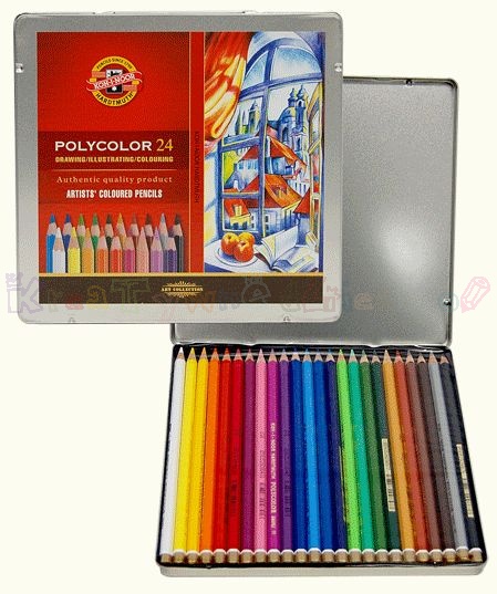 Koh-I-Noor Pastelky Polycolor 24 barev