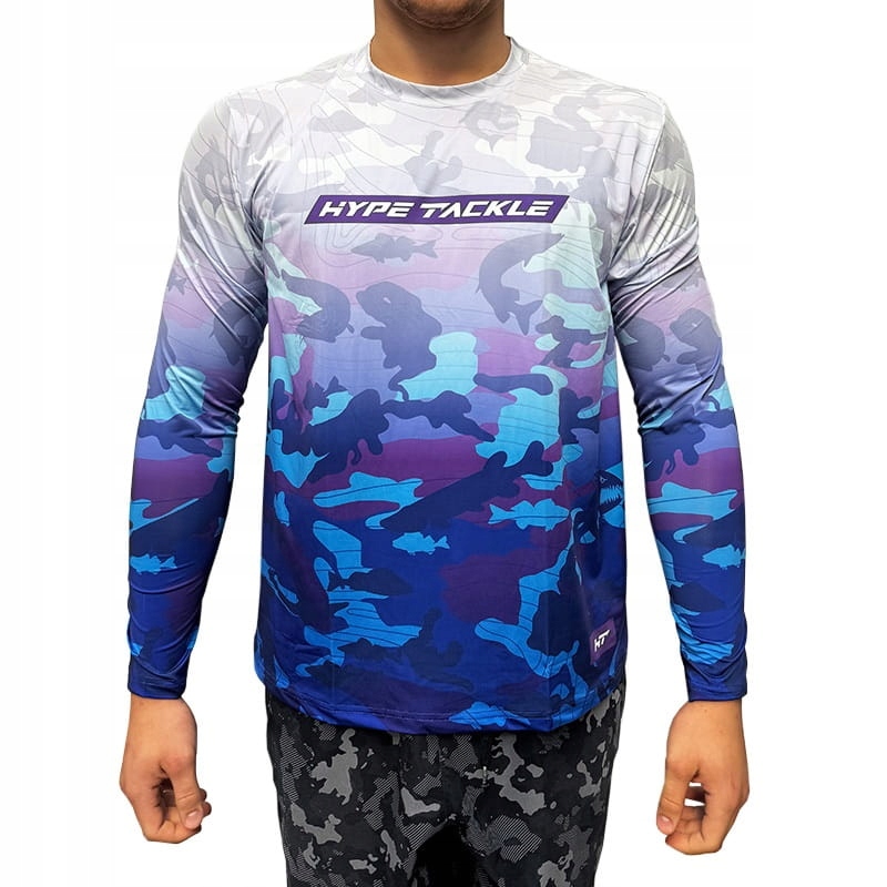 Hype Tackle Koszulka Long Sleeve Upf 50 Roz.XXXL