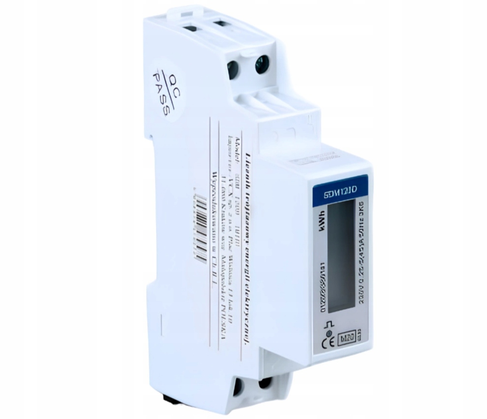 

Jednofazowy Licznik Podlicznik Energi Prądu 1-FAZ