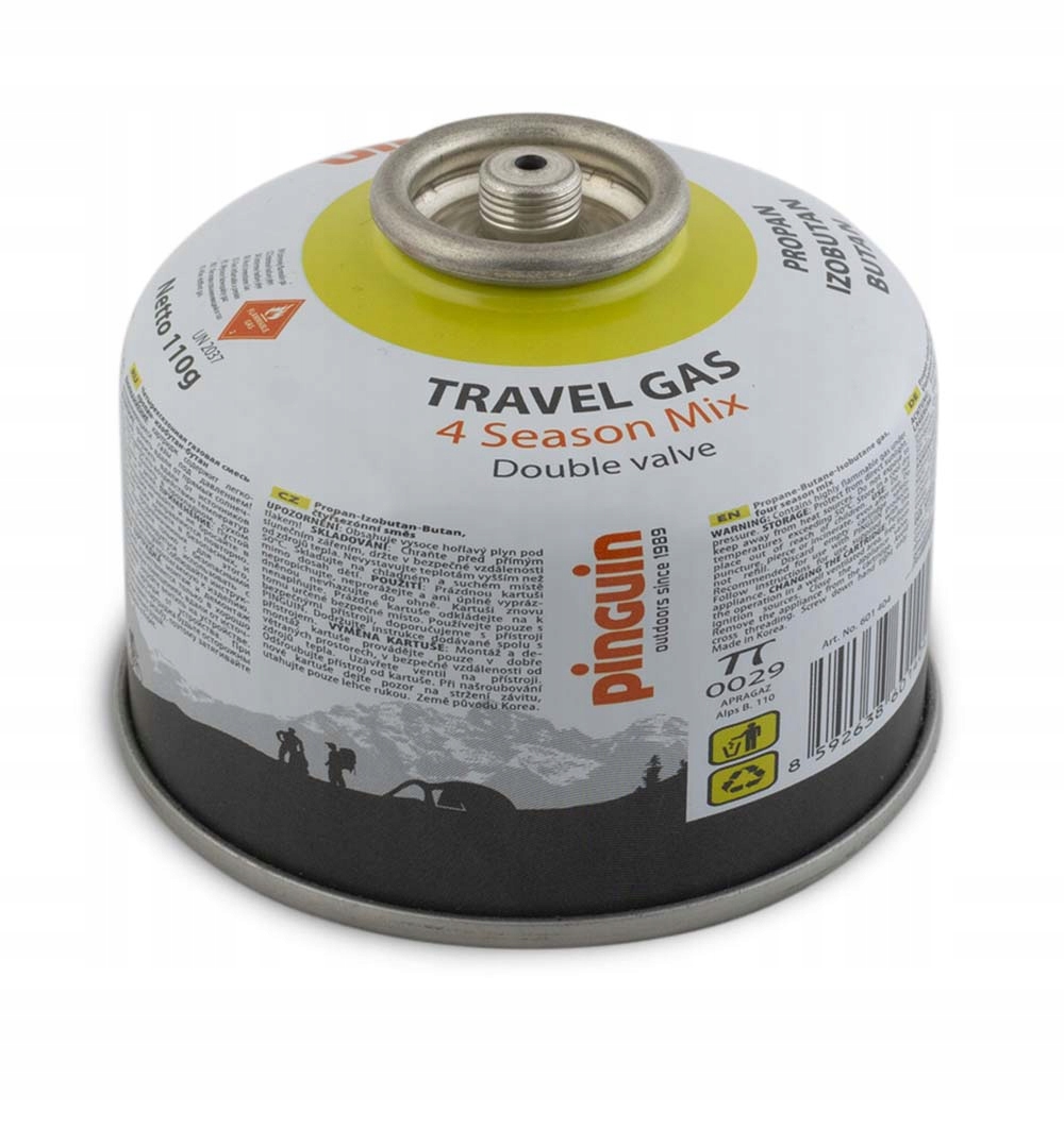 

Kartusz gazowy turystyczny Travel Gas Pinguin 110g