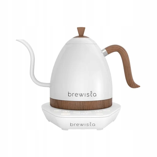 Brewista Artisan Gooseneck Kettle Biały Mat 1l Czajnik elektryczny