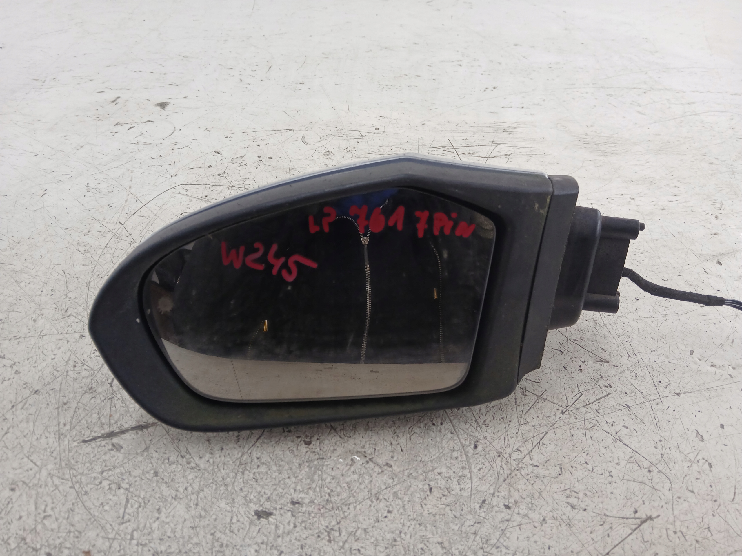 MERCEDES W245 mirror left 761 7 PIN PRZEDLIFT