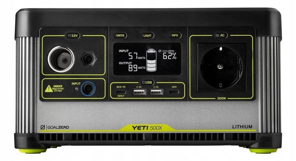 Stacja zasilania GoalZero Yeti 500X cicha