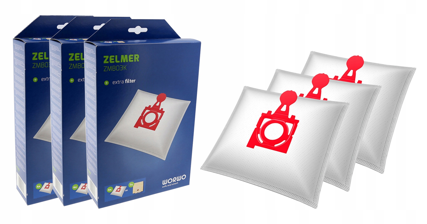

12 Worki Odkurzac Zelmer Jupiter ZVC425HT ZVC425SP