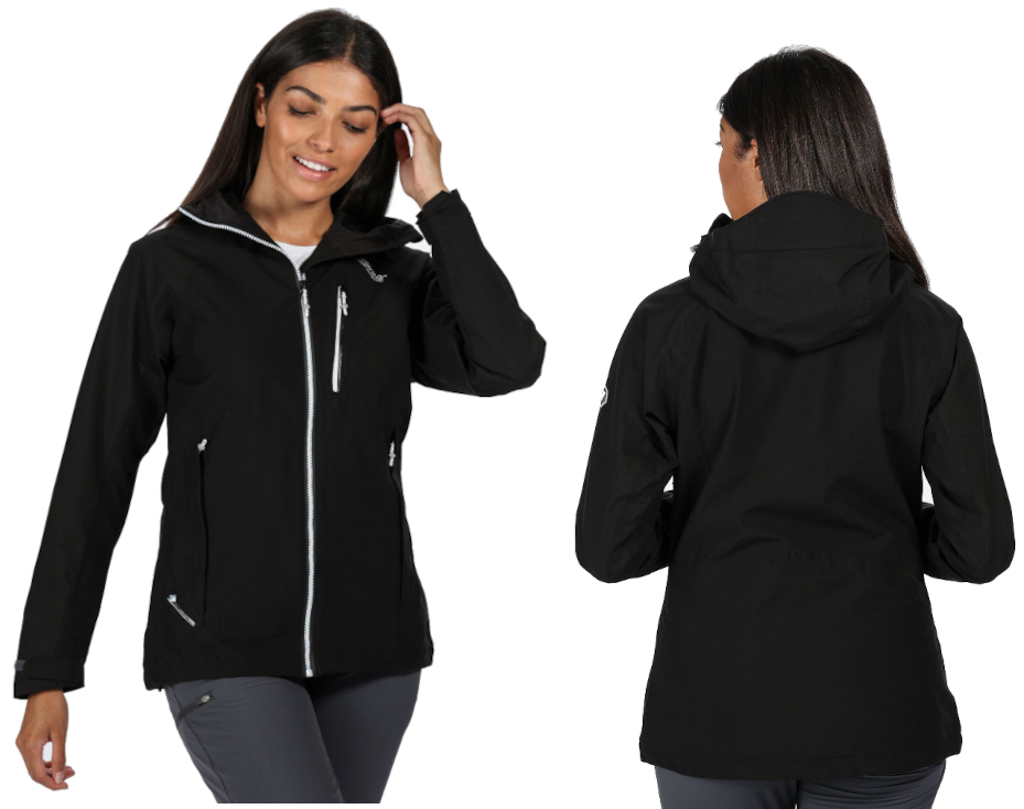 Damska kurtka przeciwdeszczowa z kapturem Regatta RWW300 815 M