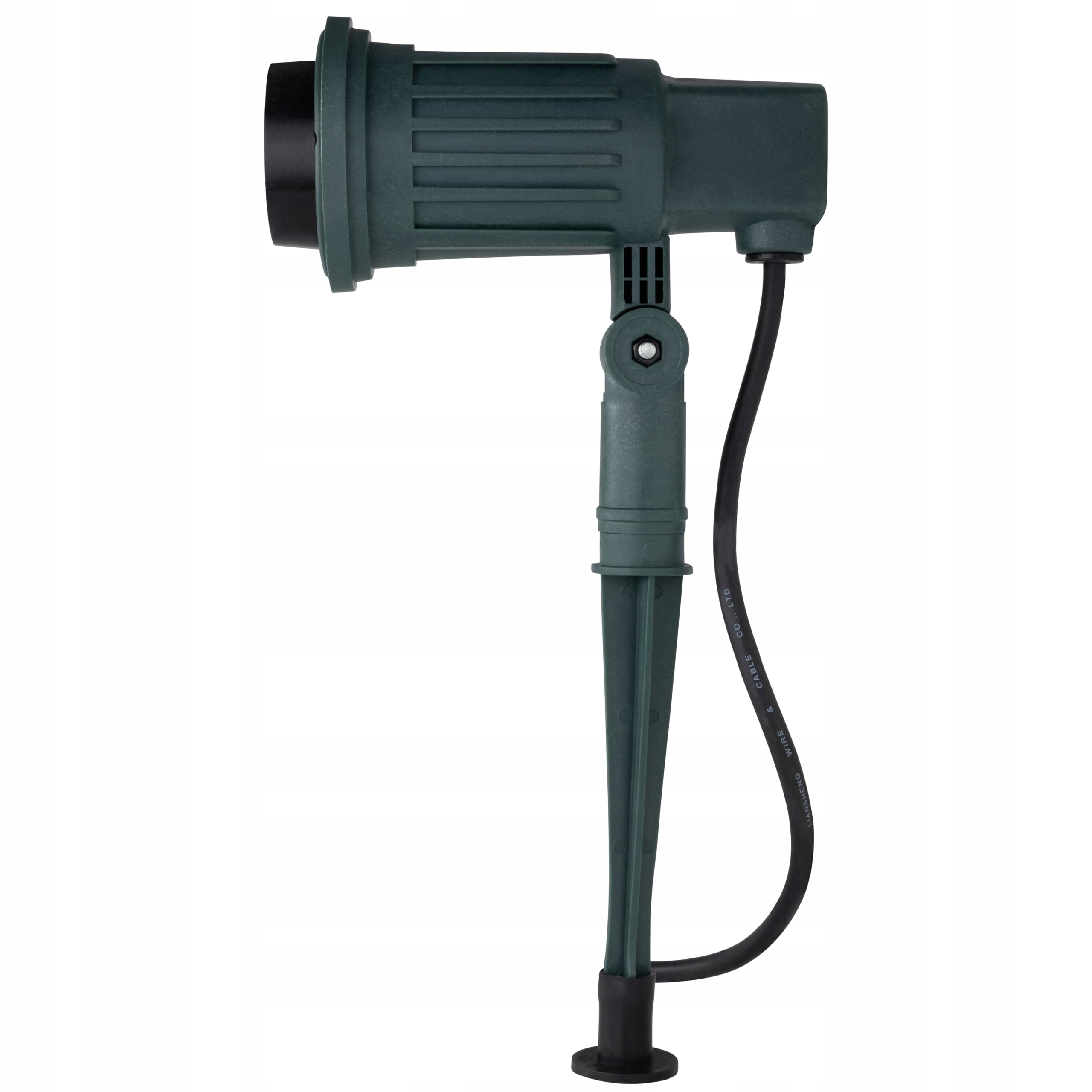 Lampa Ogrodowa Spot Na Szpikulcu E27 80W Kabel 1,4m Do Ogrodu Zielona REV — miniatura 4