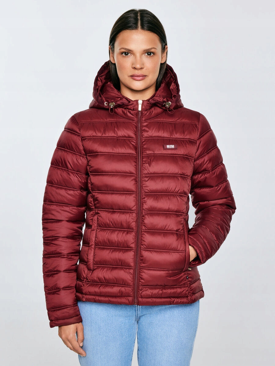 Big Star Dámská Bordó Bunda AZEALA23 604 Xs