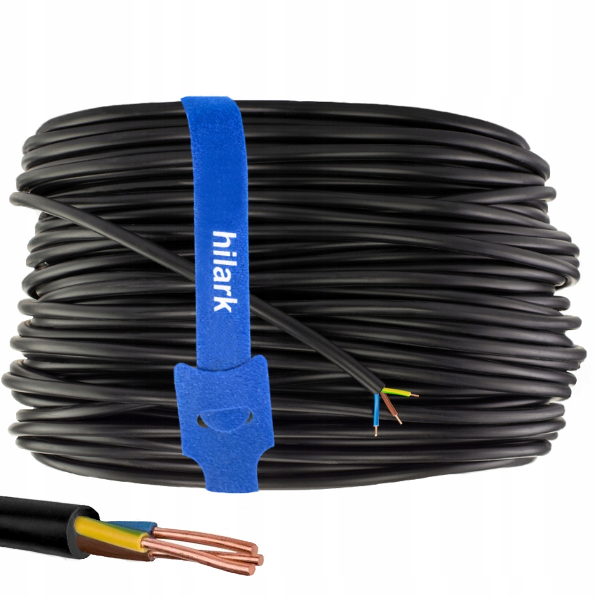 YDY kabel plochý 3x2.5 50m ELEKTROKABEL za 1214 Kč - Allegro
