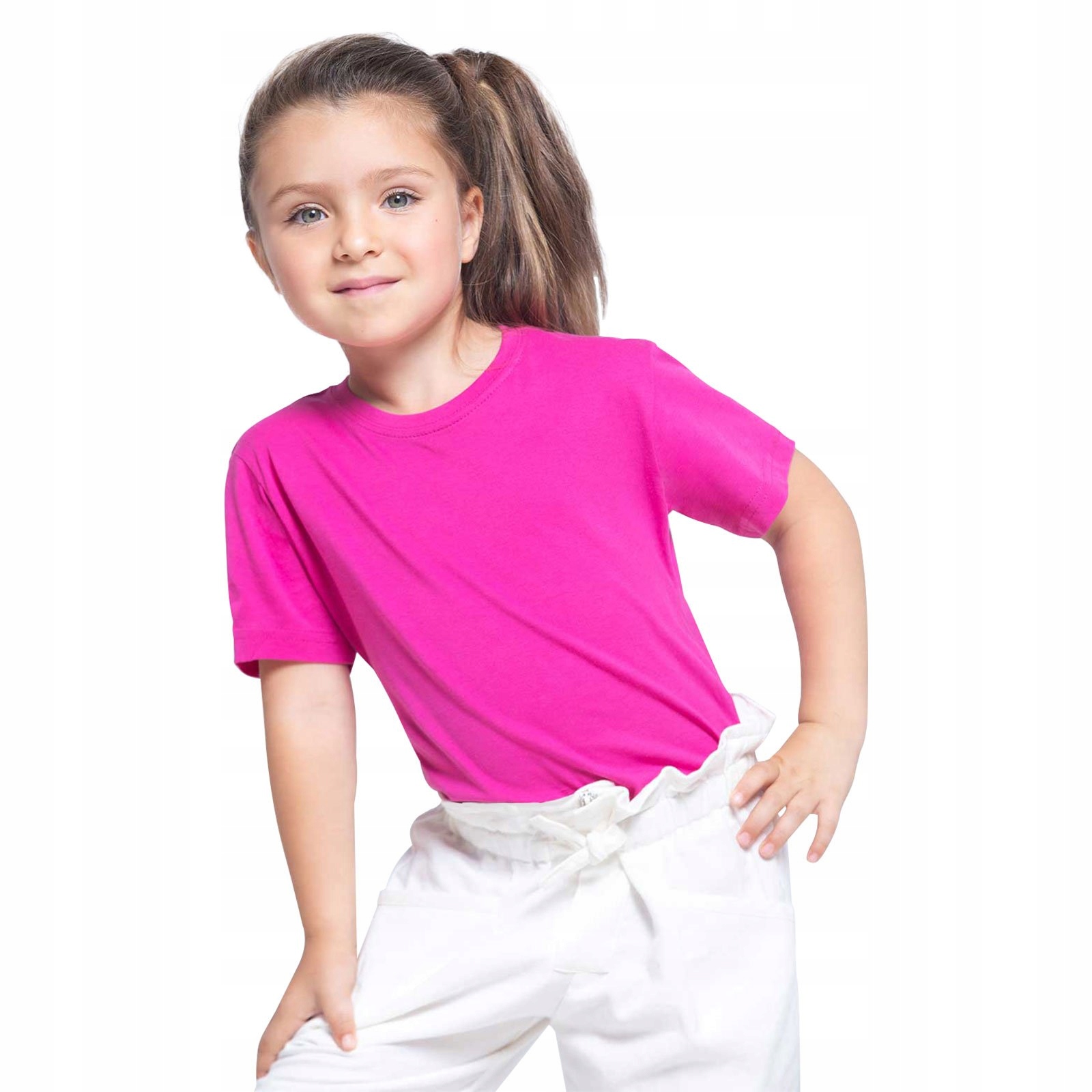 

Dziecięcy t shirt 100% bawełna Jhk Klasyk 134