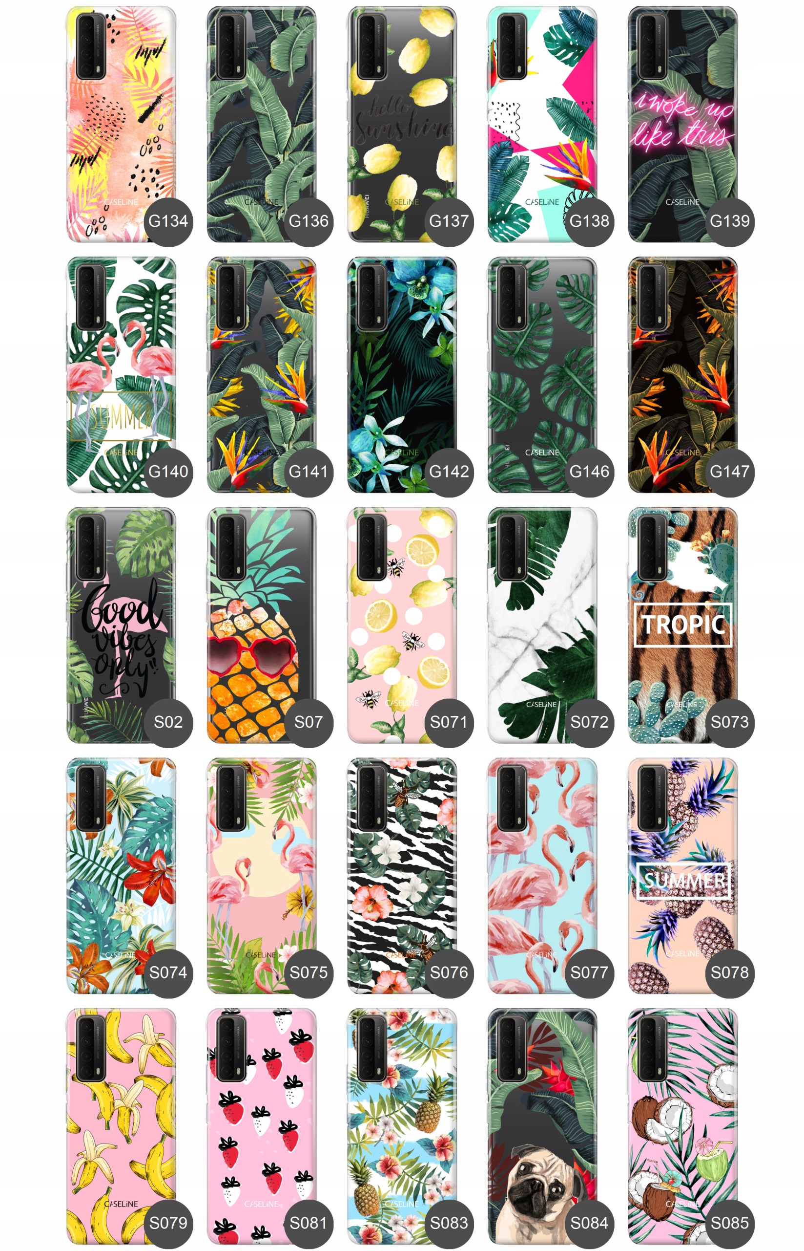 Etui do Huawei P Smart 2021 case wzory guma