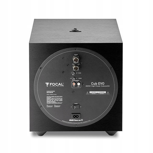FOCAL CUB EVO Subwoofer Aktywny Kod producenta 3544058692000