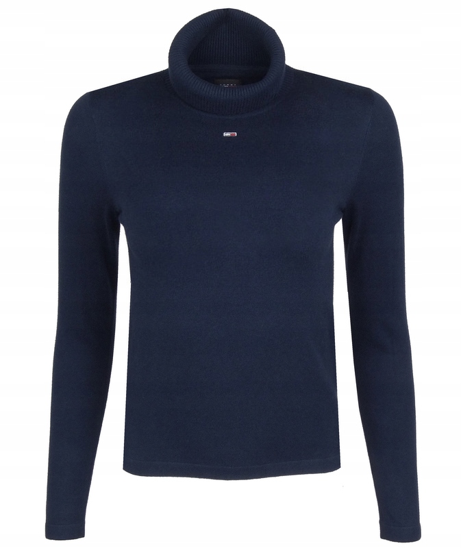 Tommy Jeans dámský svetr, bavlněný, tmavě modrý, S