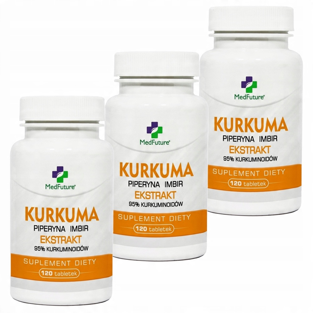 

Kurkuma piperyna imbir Ekstrakt 360 tabletek