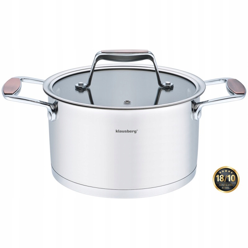 

Garnek ze stali 18/10 Klausberg KB-7227 20cm 3,5L