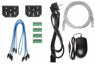 REJESTRATOR IP NVR4416-16P-EI 16 KANAŁÓW +16-PORTO Liczba obsługiwanych kamer 16