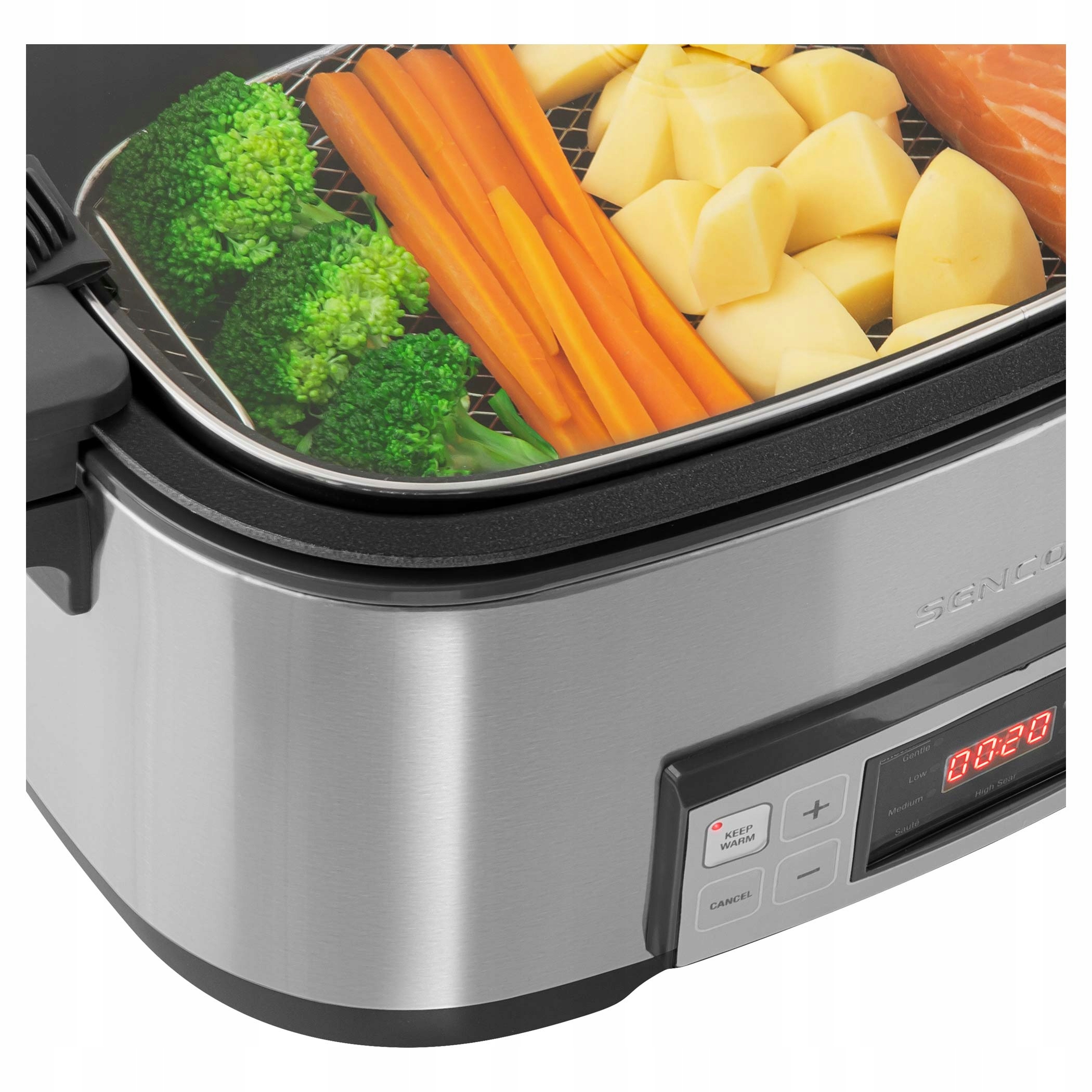 Wolnowar Wielofunkcyjny Sencor SPR 5500SS 7L 1350W Termostat Moc 1350 W