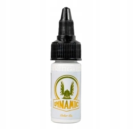 Dynamic Ultra White 15 ml Bílá Barva Bílý inkoust na tetování Reach