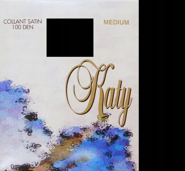 

Katy Satin 100den rajst. microfibra 3D nero 3