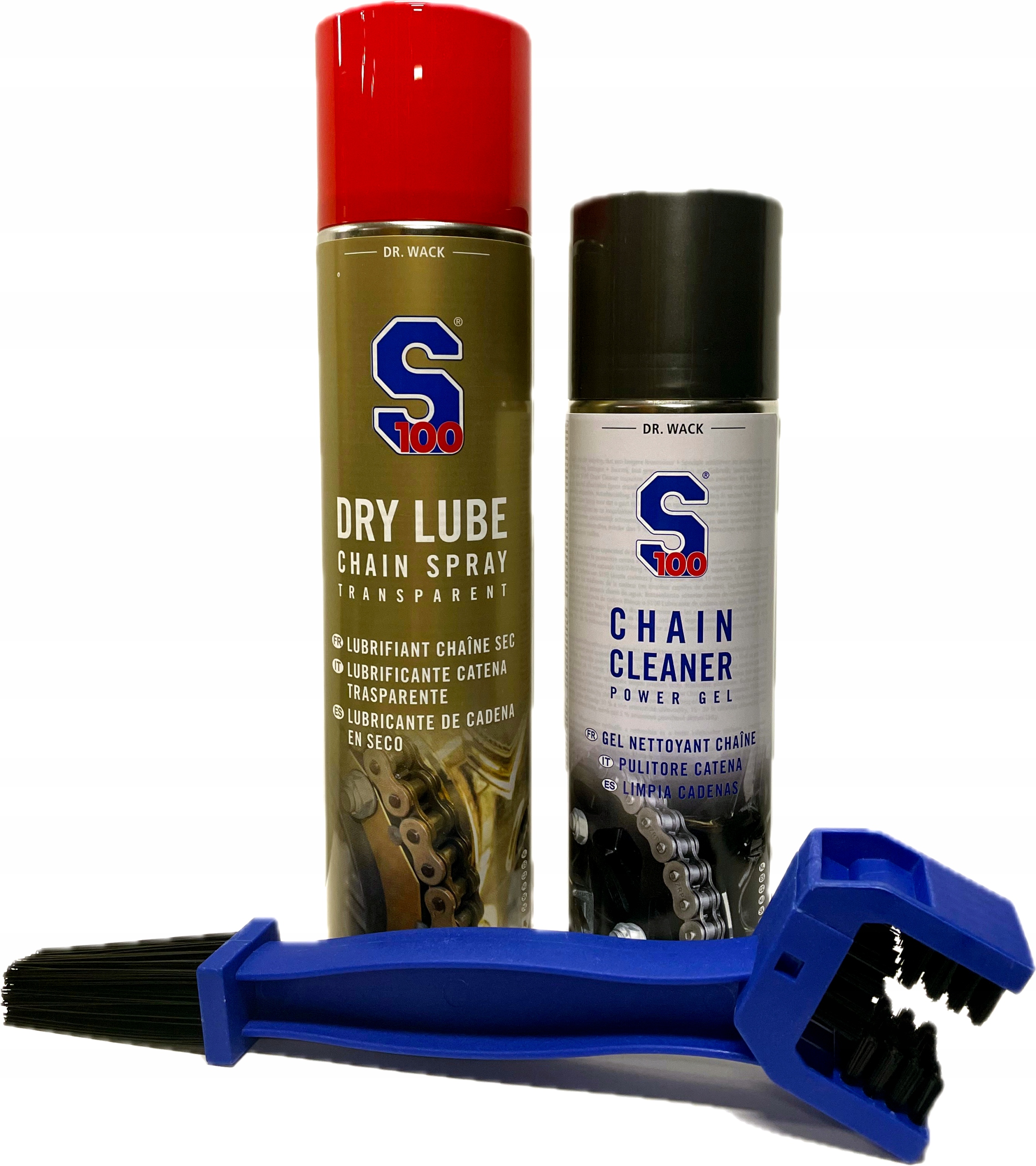 Zestaw do czyszczenia Smar S100 Dry Lube Czyścik S100 Chain Cleaner